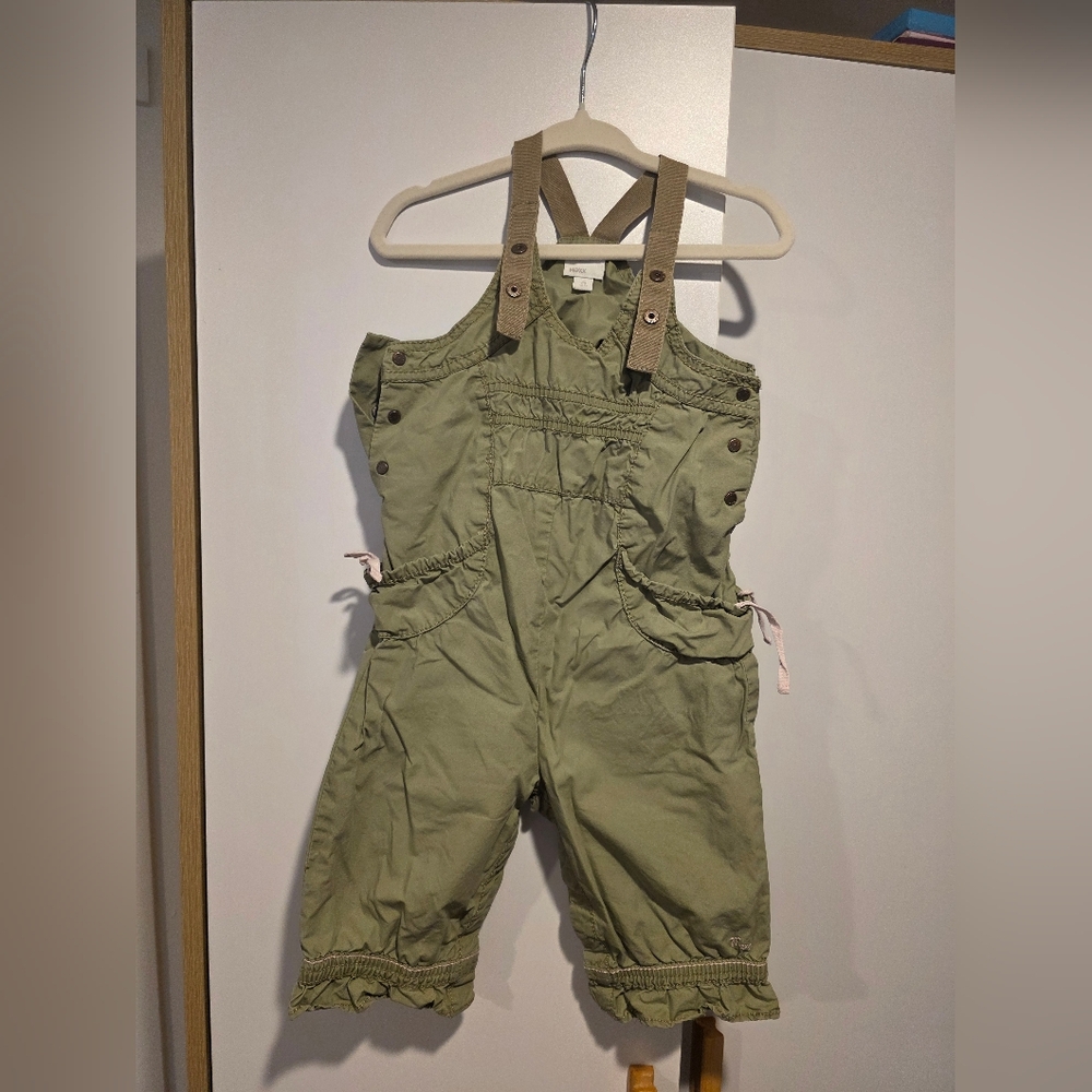Mexx Khaki Kids Overalls